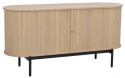 Sideboard \'Haddington\' - Vitpigmenterad/Svart