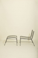 String Lounge Chair \'Park\' - Svart