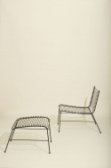String Lounge Chair \'Park\' - Svart