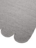 Ullmatta \'Fia\' 70x140cm - Grå