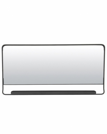 Spegel med hylla \'Chic\' 40x80cm - Svart