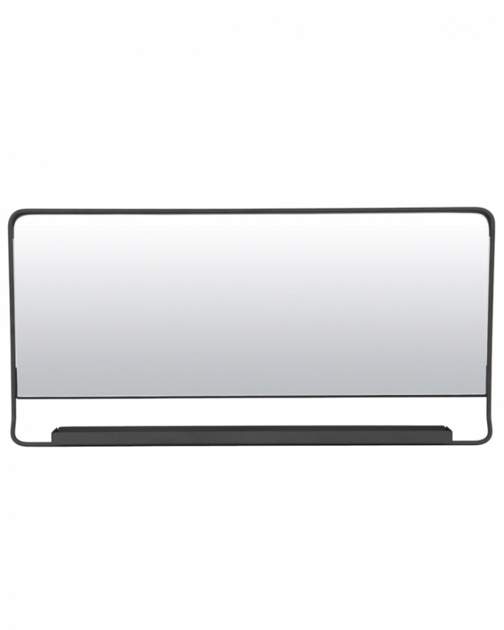 Spegel med hylla \'Chic\' 40x80cm - Svart i gruppen RUM / Badrum / Speglar hos Reforma (2072908010)