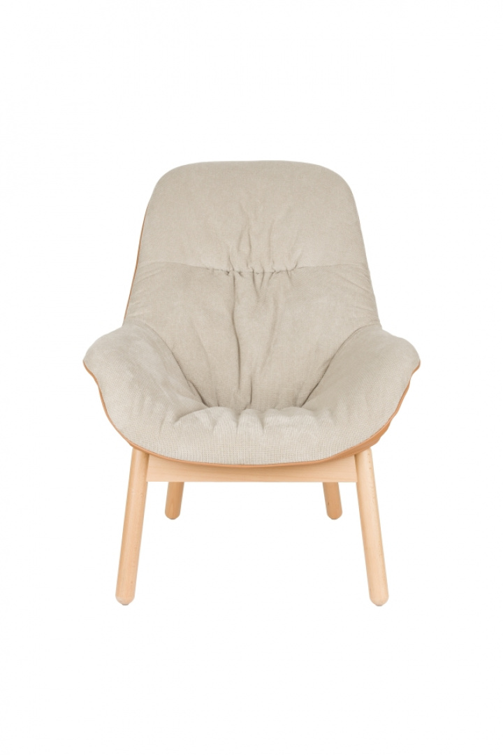 Loungestol 'Duke' 92x75x93cm - Beige