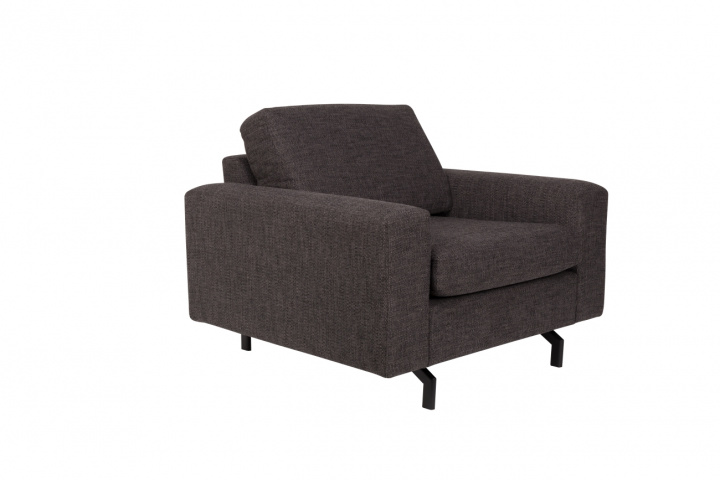 Lounge soffa \'Jean\' 1-Sits - Grå i gruppen Möbler / Utemöbler / Loungemöbler hos Reforma (3200129)