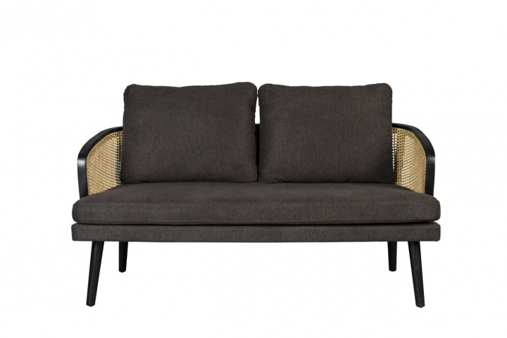 Soffa `Manou´- Svart i gruppen Möbler / Soffor / 2-sits soffor hos Reforma (3200204)