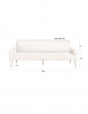 Soffa `Preston` - Beige