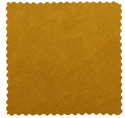 Fotpall \'Rocco\' - Ochre/Sammet