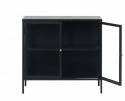 Sideboard \'Hagavik\' 2 sektioner - Svart/Mässing