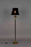 Golvlampa \'Cresta\' - Svart/Mässing