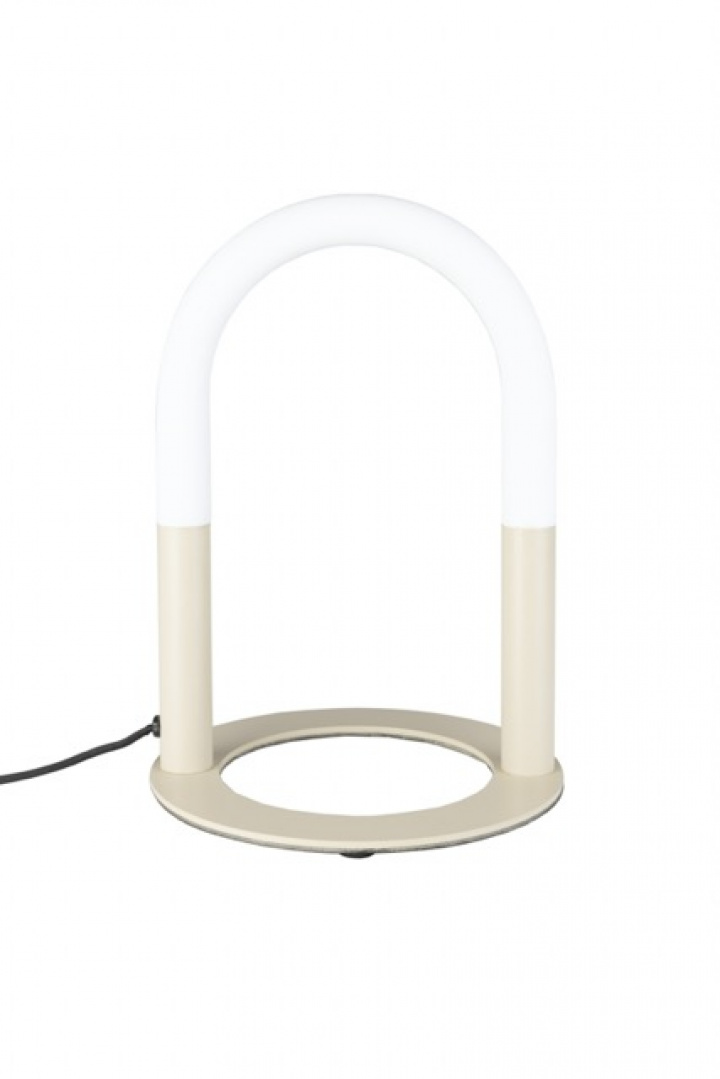 Bordslampa \'Arch\' 25x25 - Beige i gruppen Belysning / Lampor / Bordslampor hos Reforma (5200167)