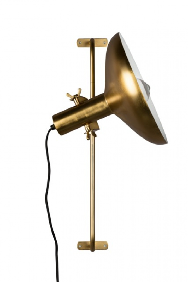 Vägglampa \'Karish\' 29x41 - Guld i gruppen Belysning / Lampor / Vägglampor hos Reforma (5400007)