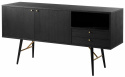 Sideboard \'Lux\' - Svart/Mässing