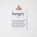 Poster - Hangry