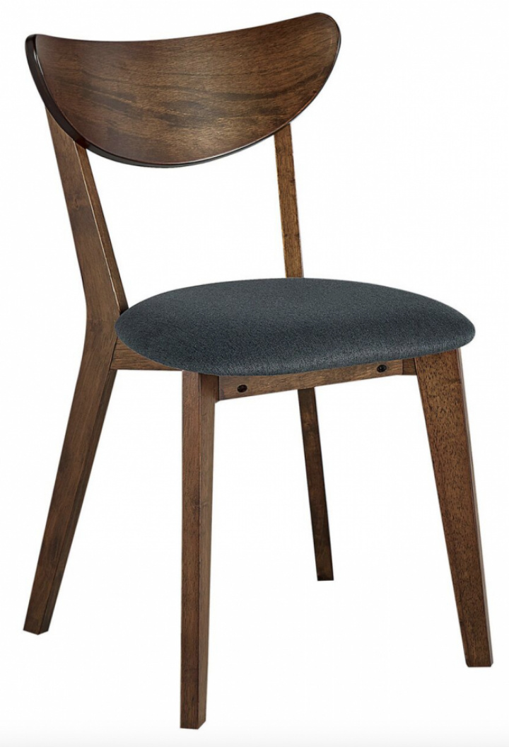 Stol \'Sirdal\' - Valnöt/Mörkgrå i gruppen Möbler / Sittmöbler / Stolar hos Reforma (WS-ND010-walnut-darkgrey)